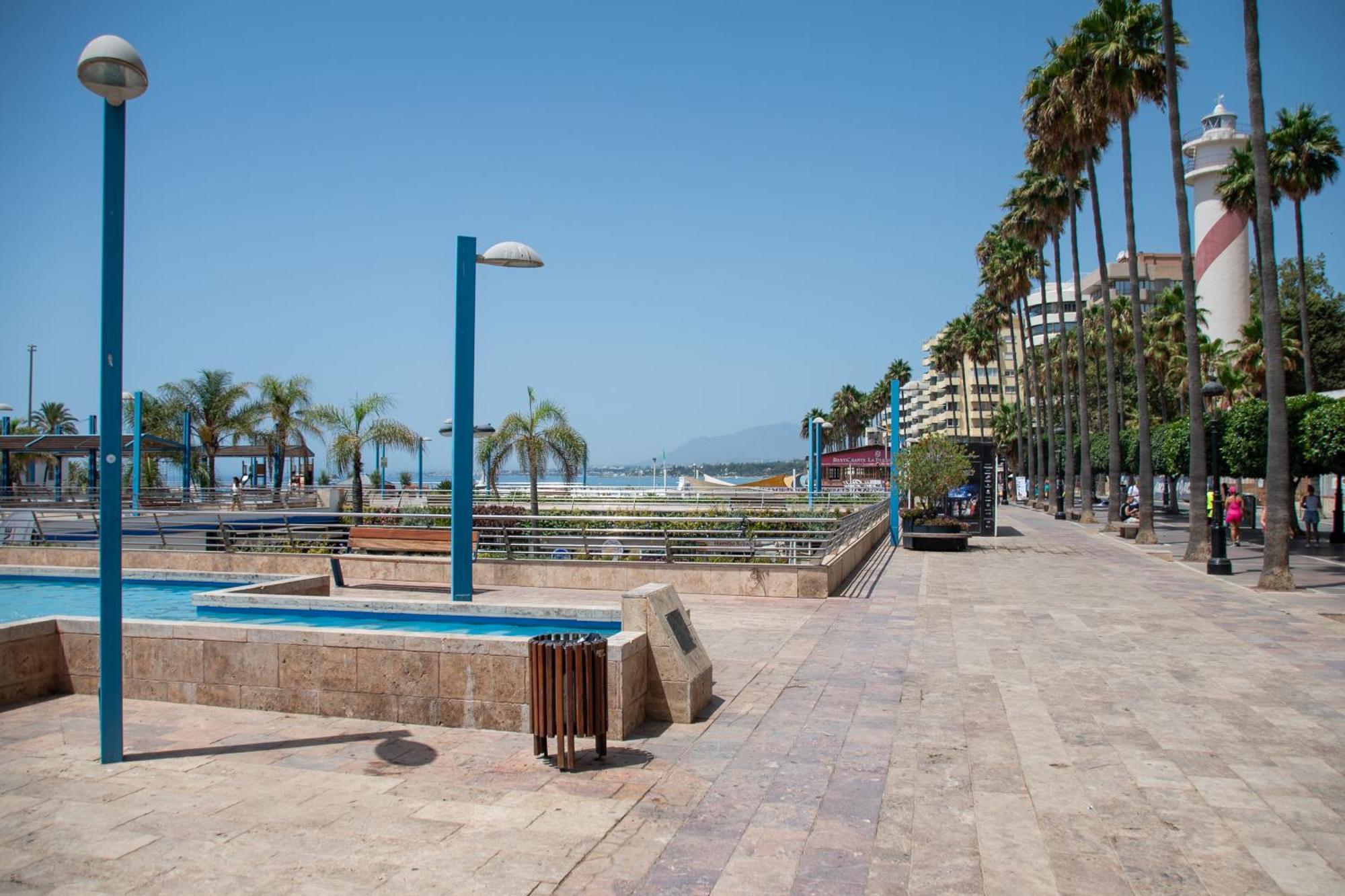 Apartamento Centrico Marbella Con Vista A Mar Exterior foto